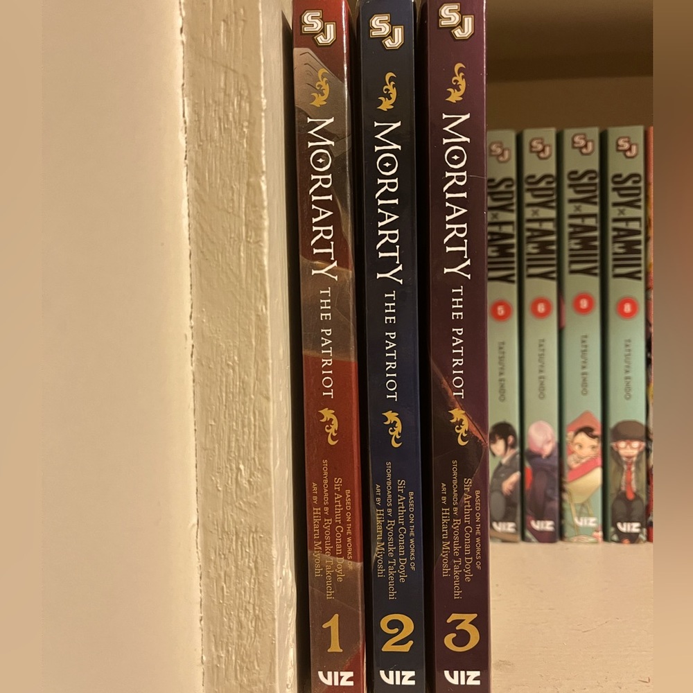 Manga | Moriarty | Shonen Jump | Mistery